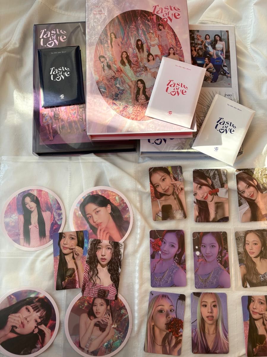 TWICE 【Taste of Love 】 アルバム トレカ セット｜Yahoo!フリマ（旧