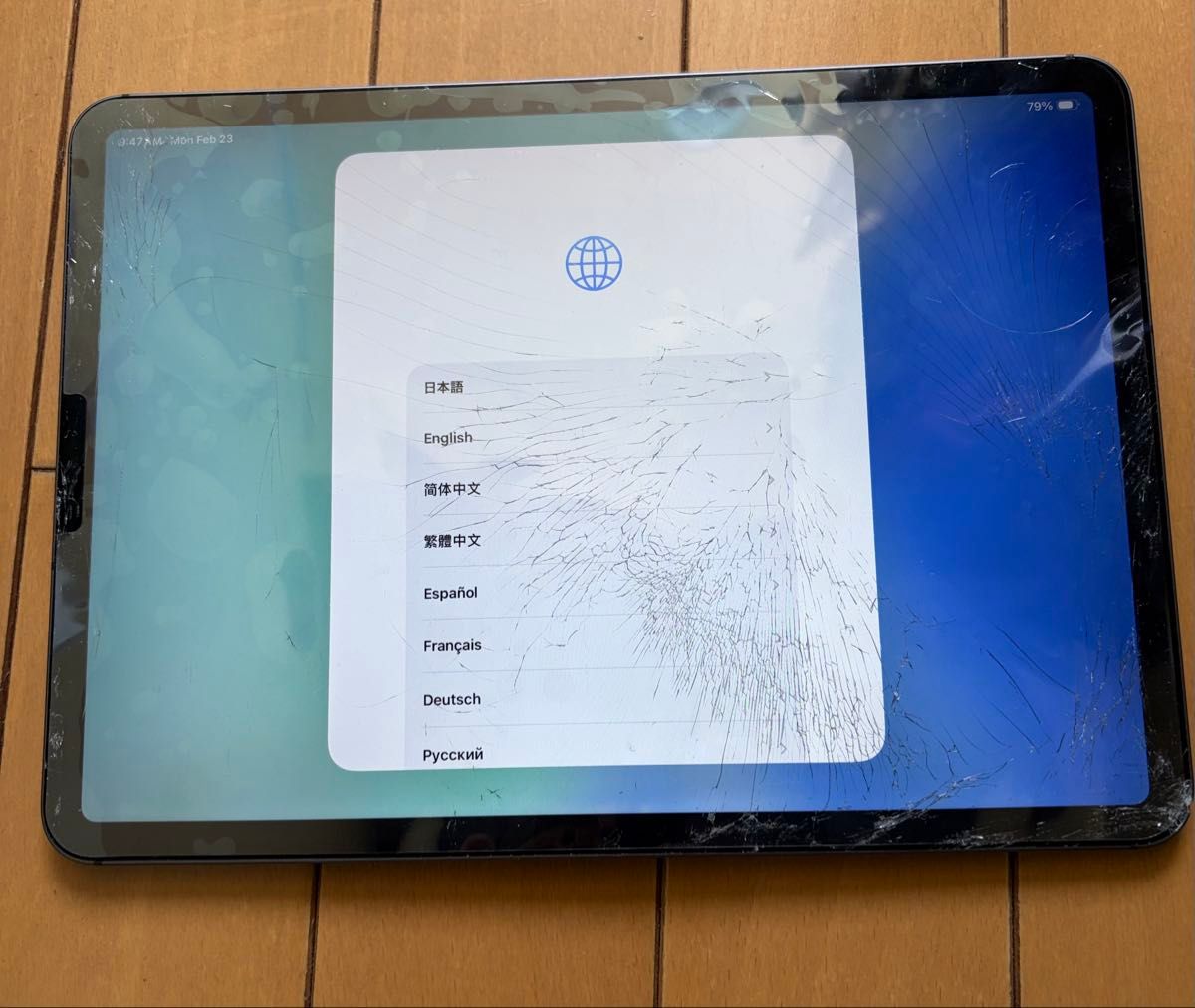 ジャンク・機能正常】iPad Pro 第1世代 11インチ 64GB Wi-Fi GPSモデル