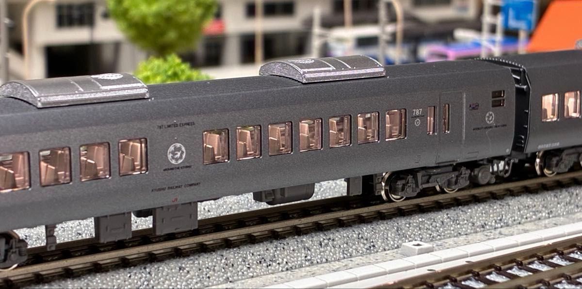 3月3日掲載終了・室内灯付き】カトー 787系 アラウンド・ザ・九州 10