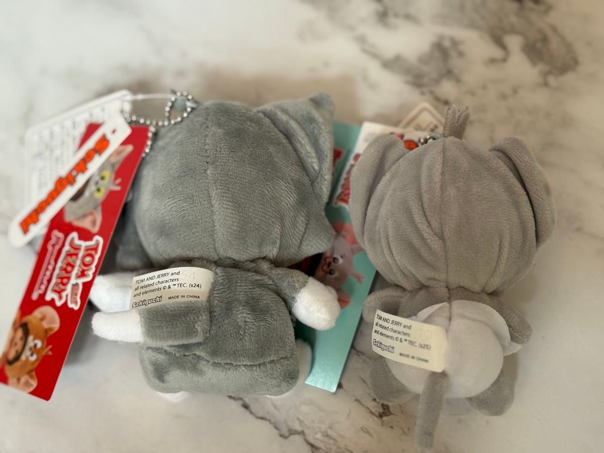 新品タグ付き モンチッチ キーホルダー トムとジェリー タフィー