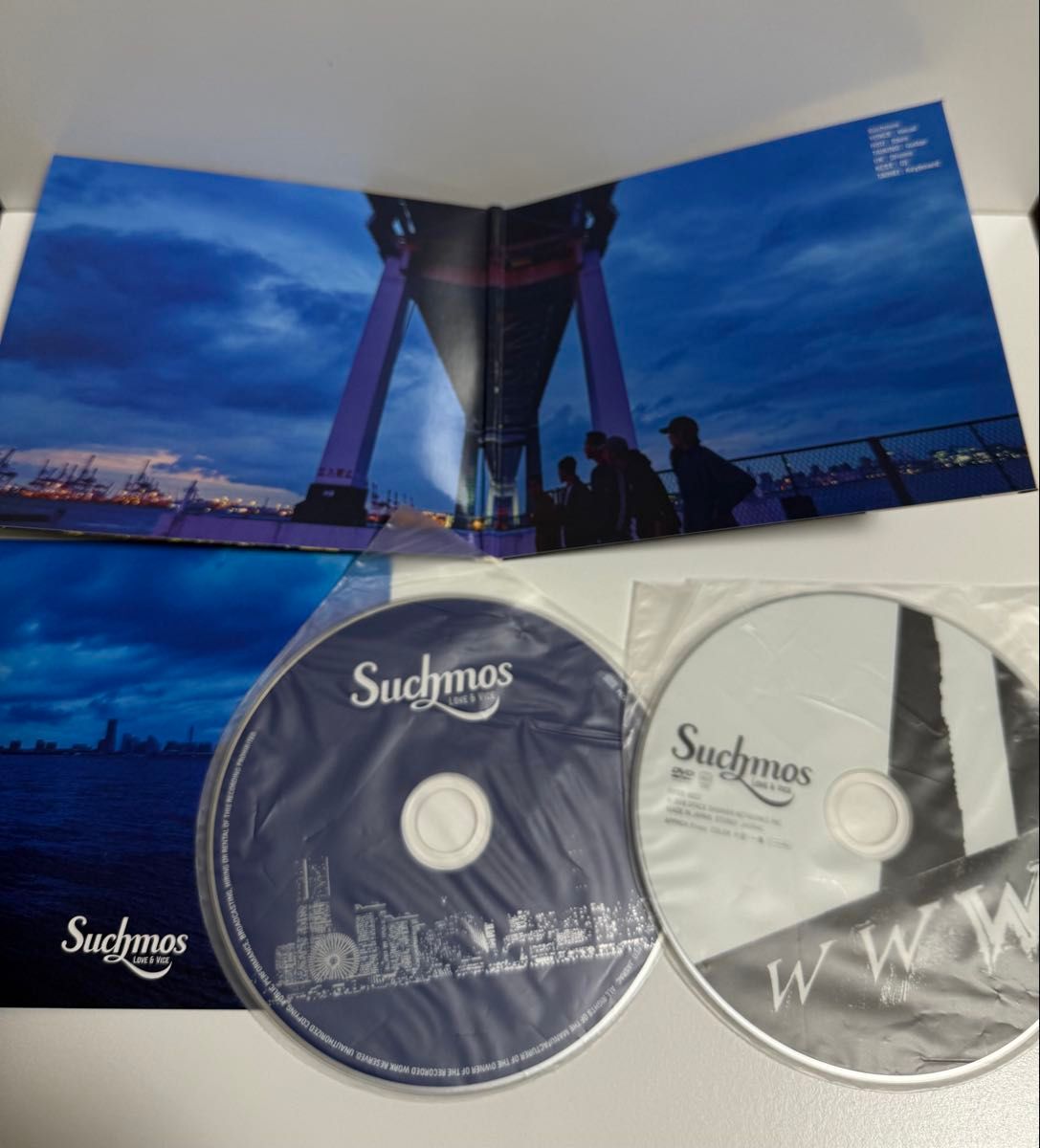 初回限定盤】Suchmos LOVE & VICE CD+DVD サチモス 紙パッケージ