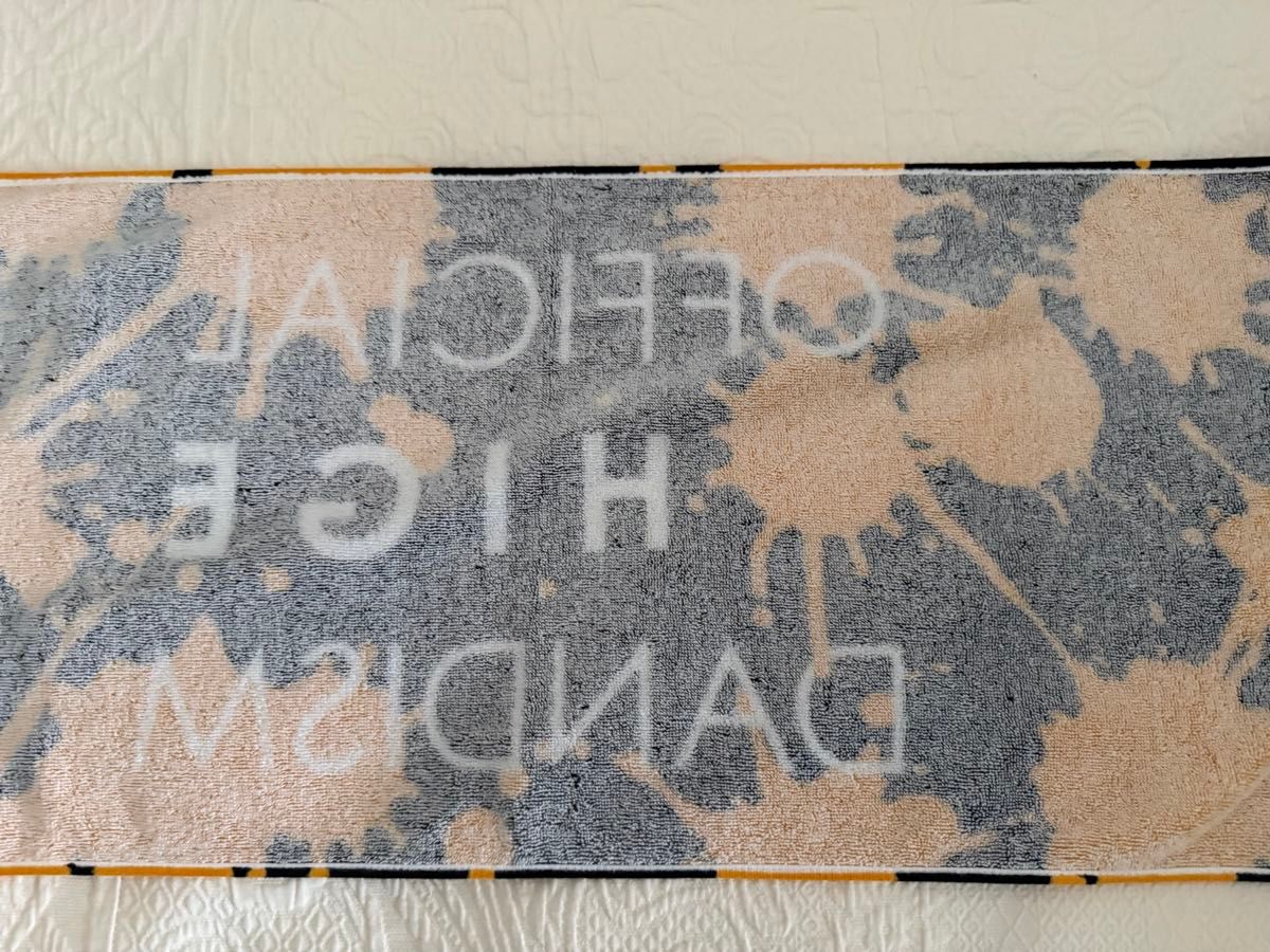 Official髭男dism 2019ツアーグッズタオル フェイスタオル ヒゲダン