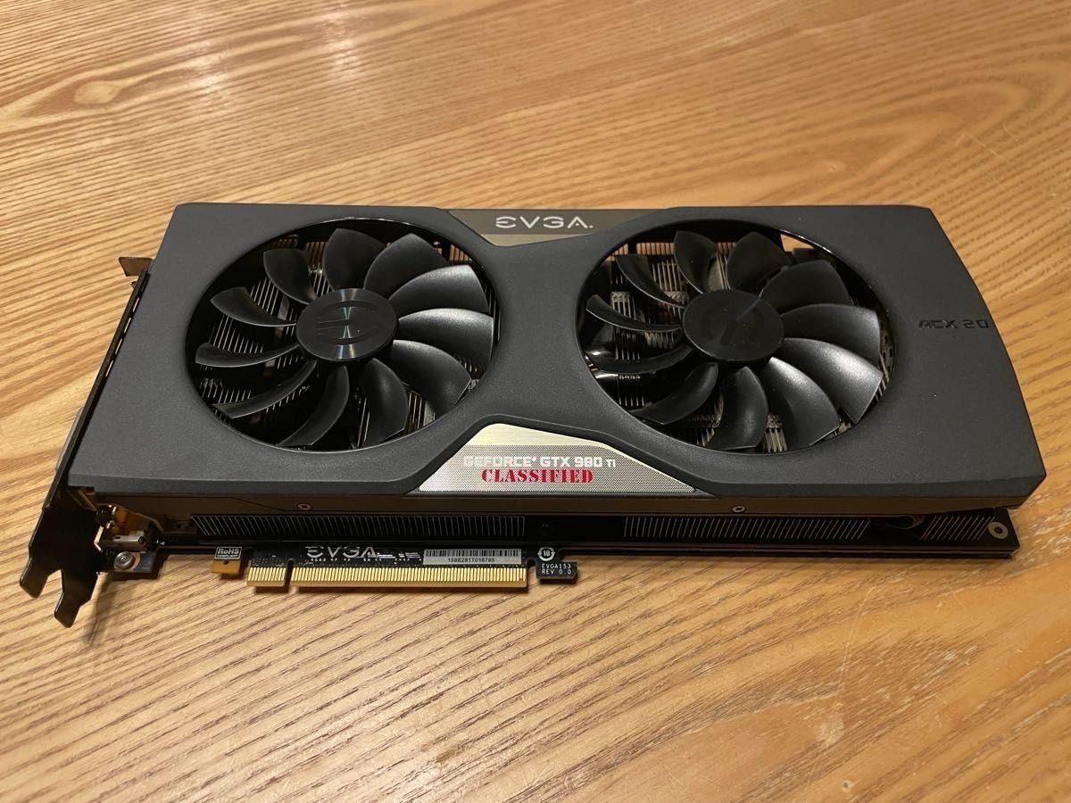 動作確認済 EVGA GeForce GTX 980 Ti CLASSIFIED グラフィックボード