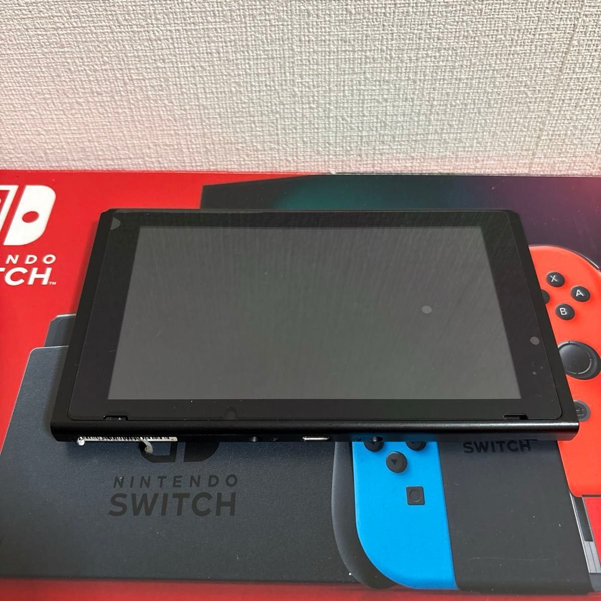 本体のみ Nintendo Switch 2019年製 ニンテンドースイッチ バッテリー