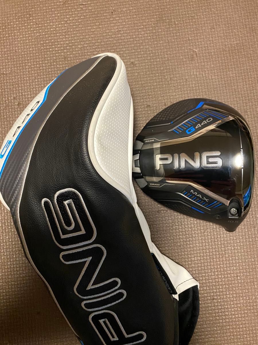 美品 PING G440 MAX ドライバー 10 5度 ヘッドカバー付き｜Yahoo