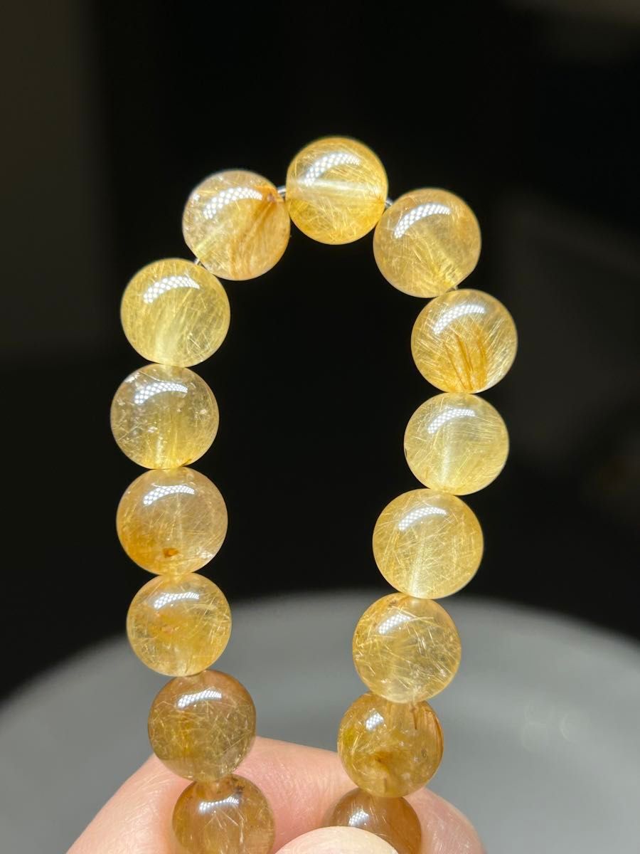 天然石 ヴィーナスヘアルチルクォーツ ブレスレット｜Yahoo!フリマ（旧