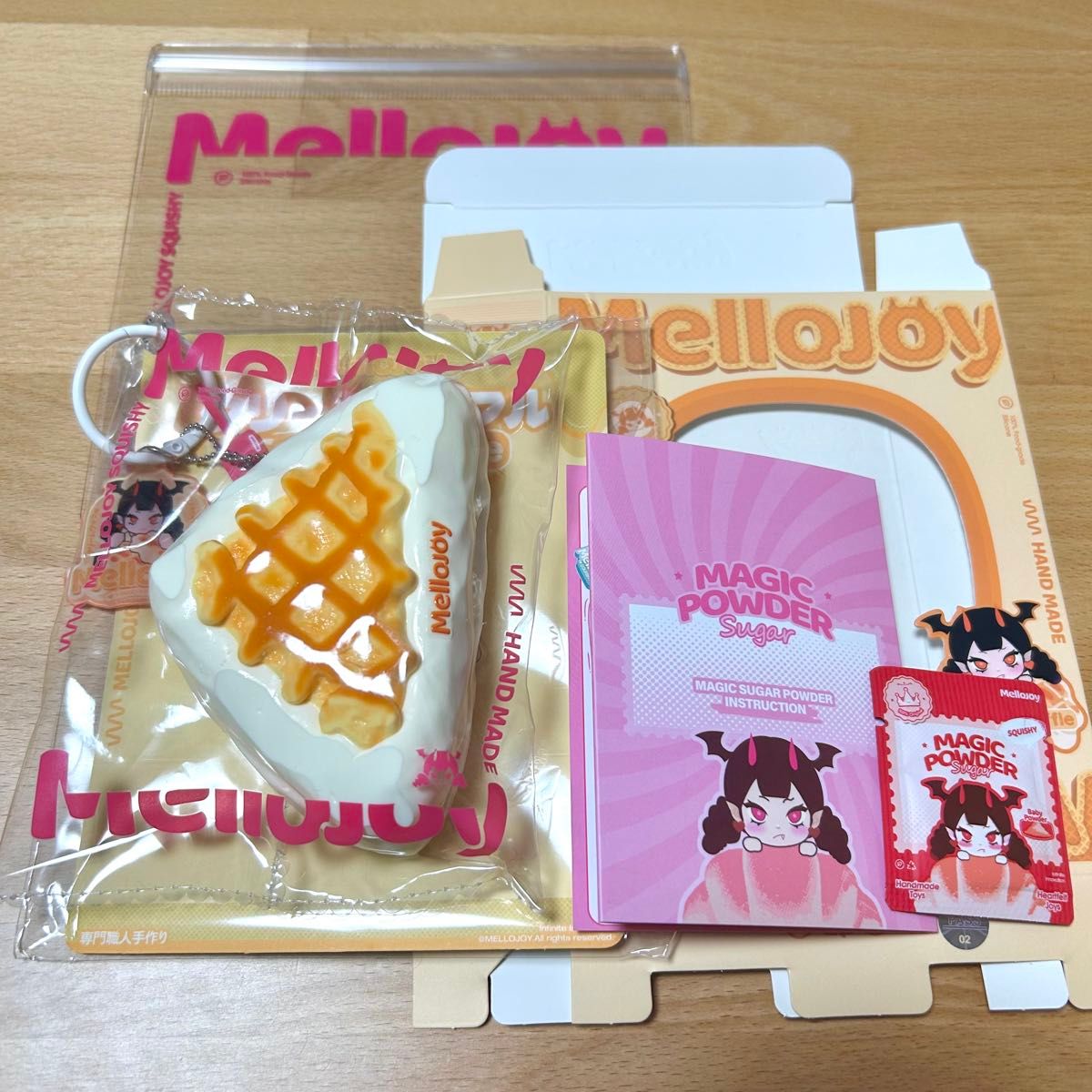 mellojoy クリームワッフル 三角 メロジョイ スクイーズ｜Yahoo!フリマ