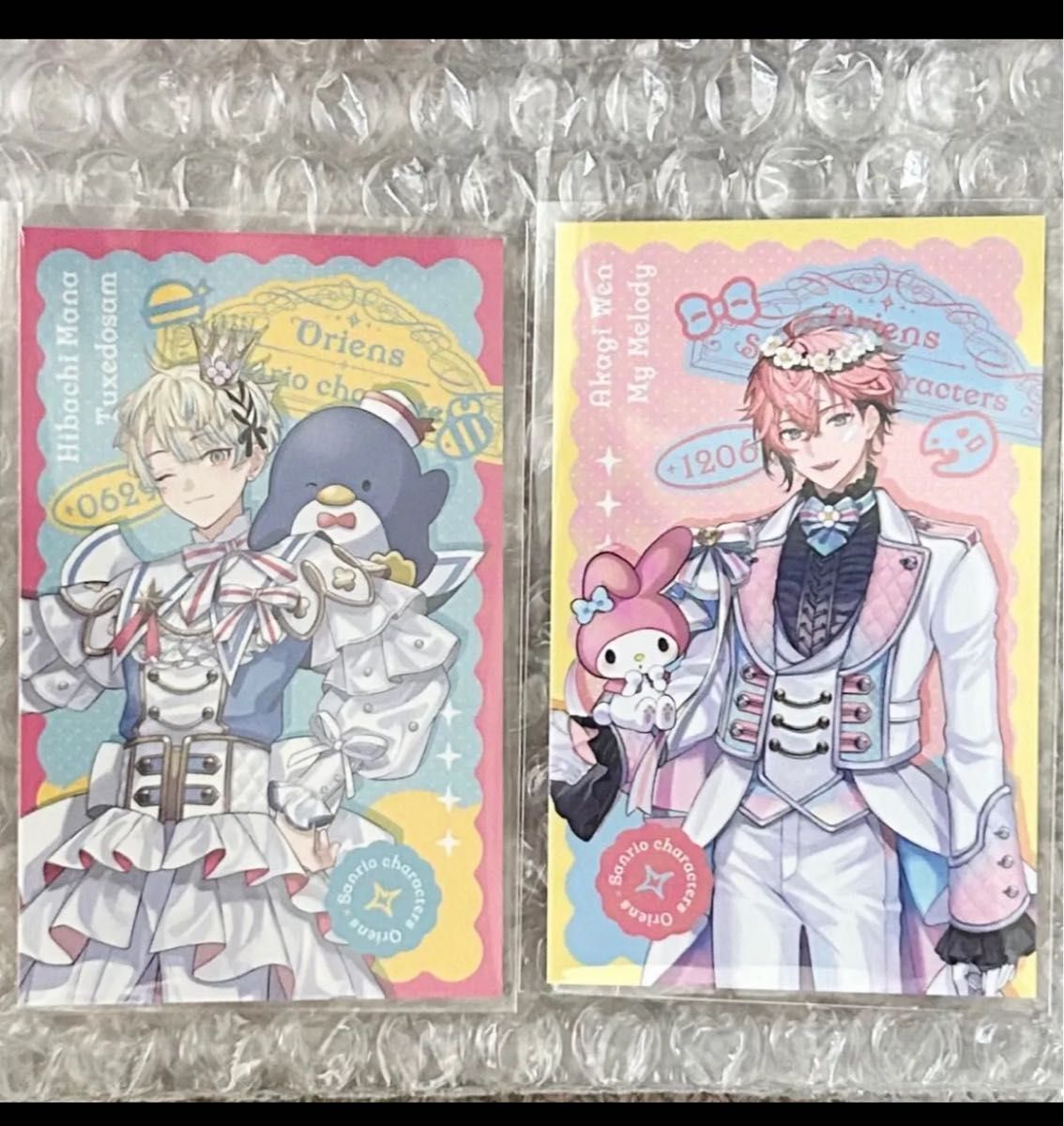 にじさんじ Oriens サンリオ 赤城ウェン カード フォト風カード チェキ