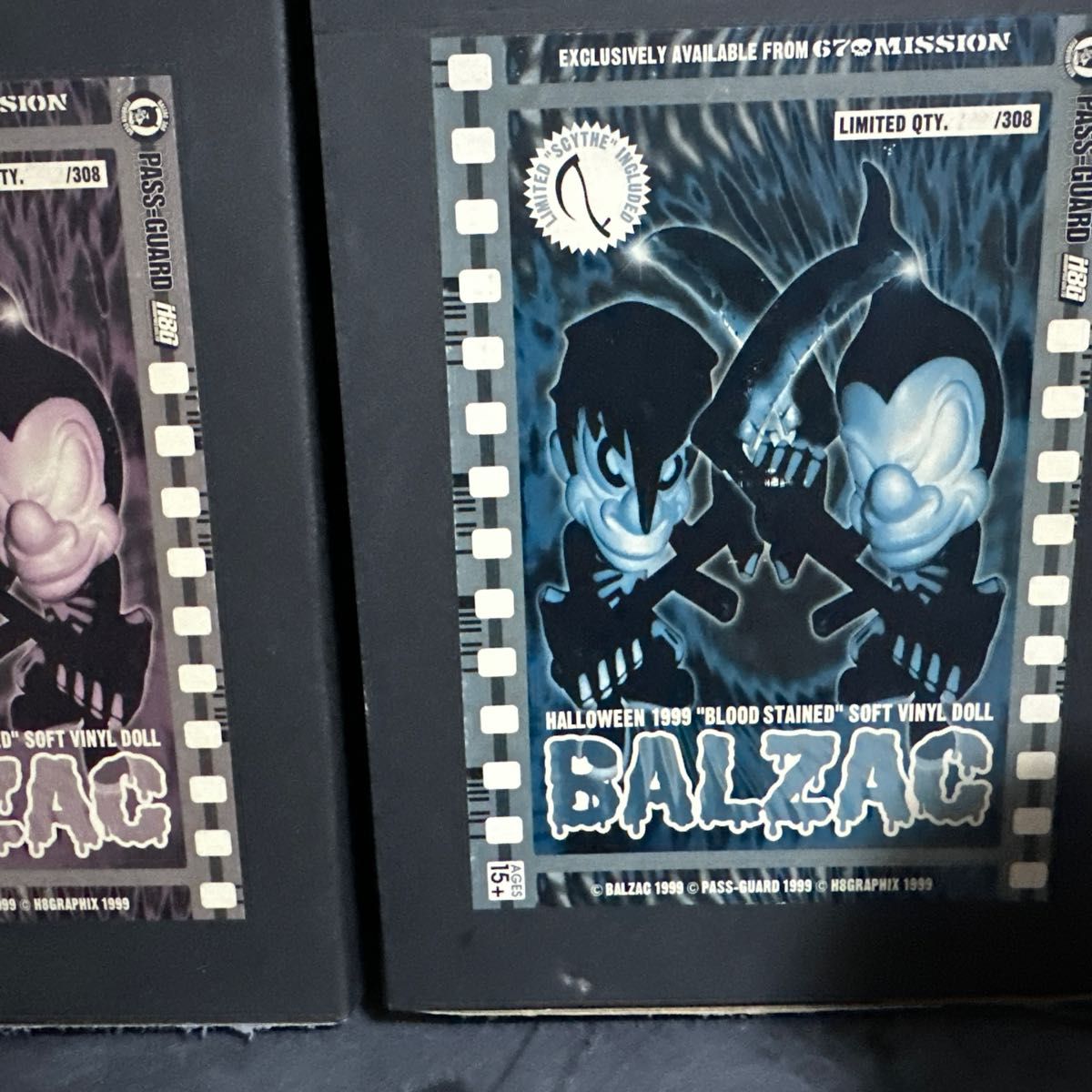 BALZAC 67mission フィギュア 2体セット bounty hunter medicom