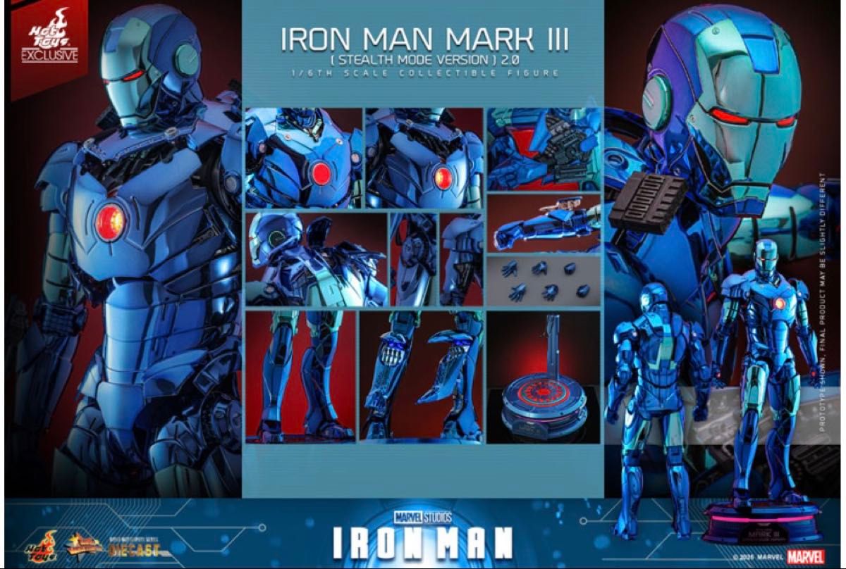 ホットトイズ アイアンマン mk3 ステルス 2015 限定 Amazon.co.jp