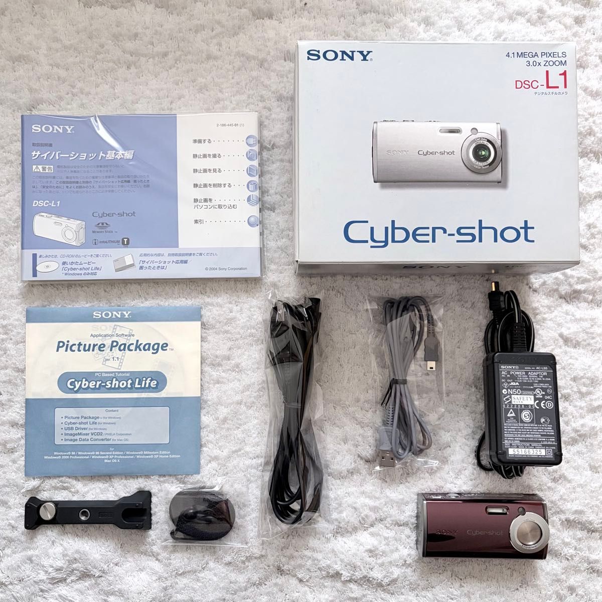 極上品【動作確認済】SONY ソニー Cyber-shot パワーショット DSC-L1