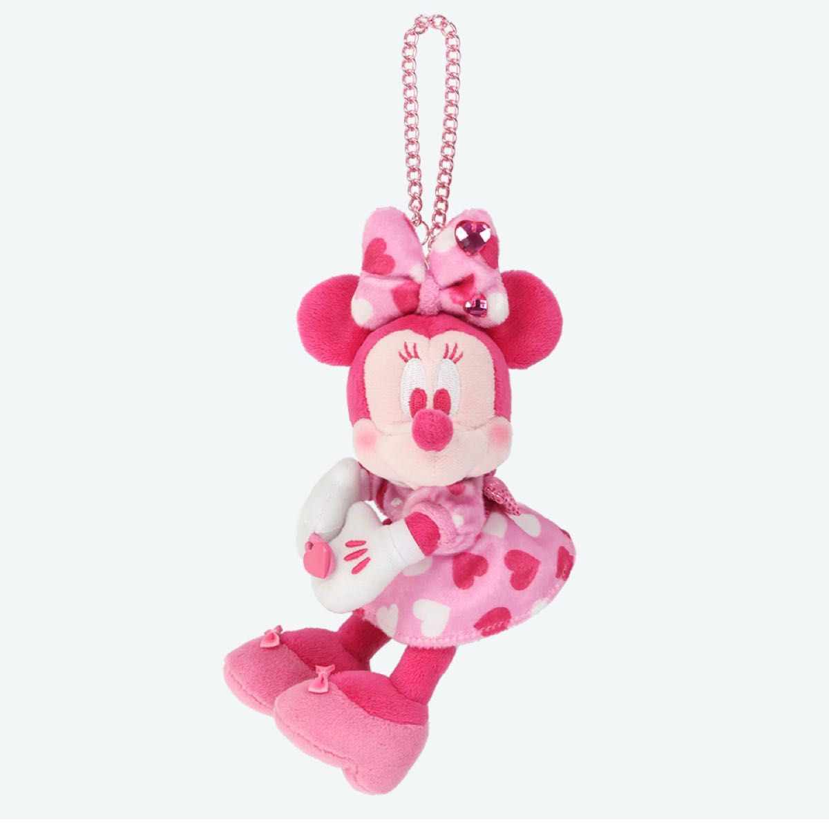 ディズニー ぬいぐるみチャーム ミニーのファンダーランド ミニー