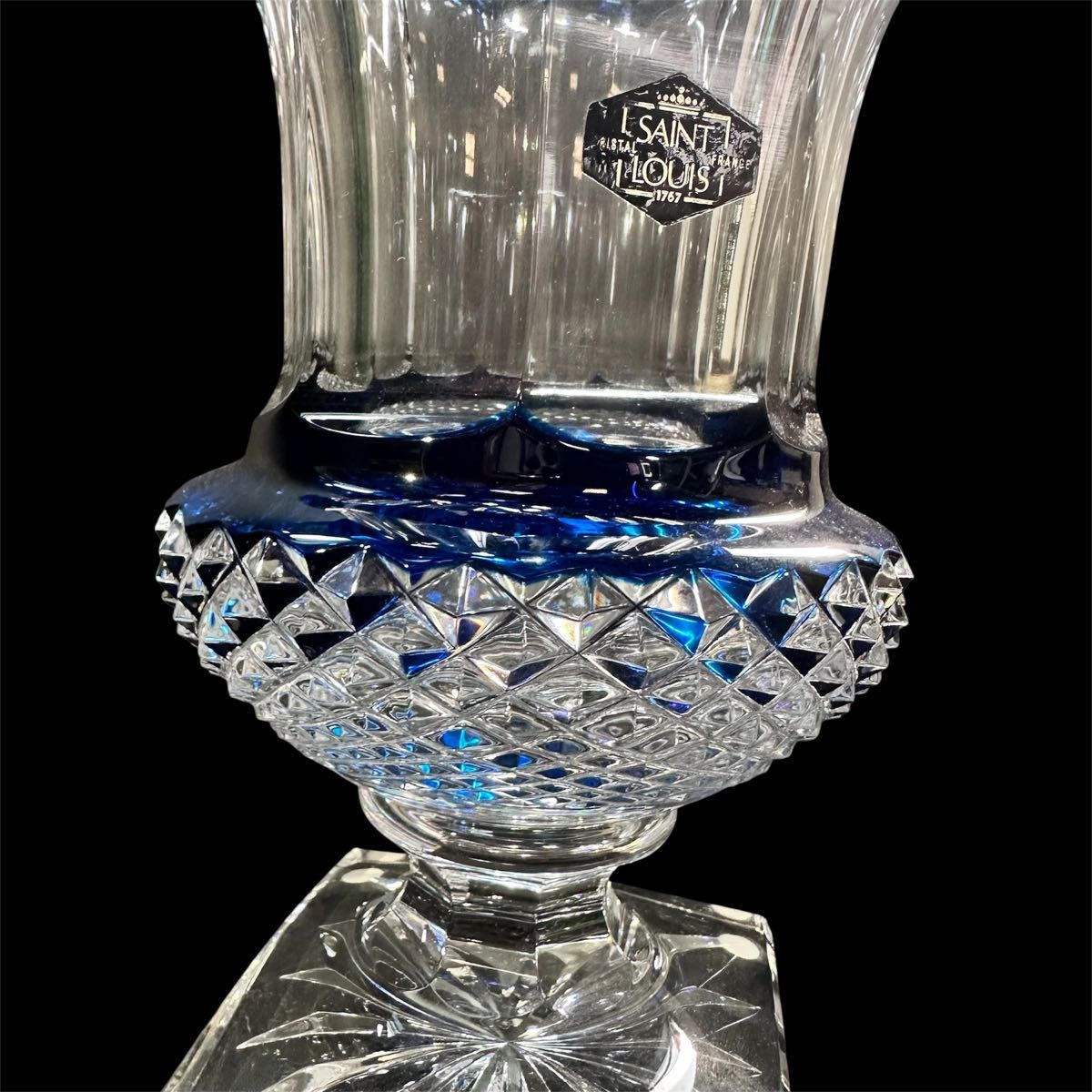クリスタルの女王 SAINT-LOUIS サンルイ 花瓶 フロリダ200 クリスタル