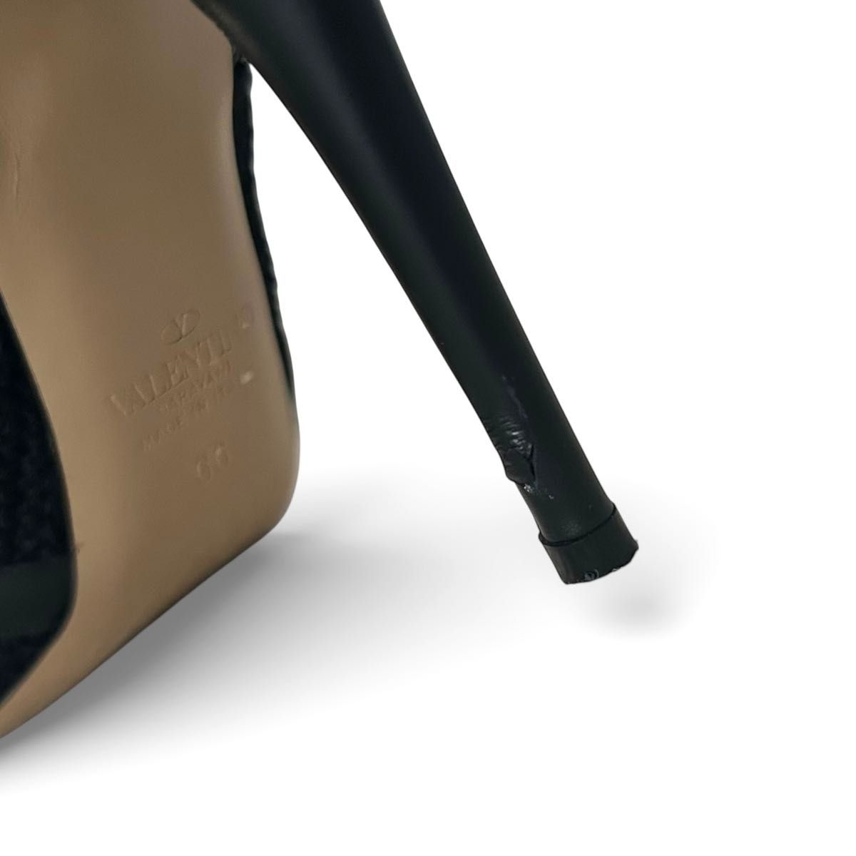 VALENTINO ヴァレンティノ パンプス ロックスタッズ ヒール 23cm