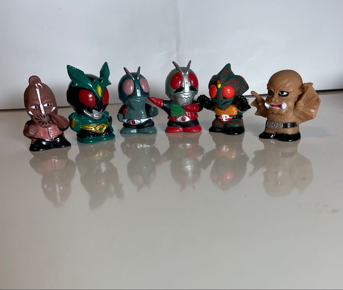 仮面ライダー 指人形 フィギュア 6体セット まとめ売り｜Yahoo!フリマ