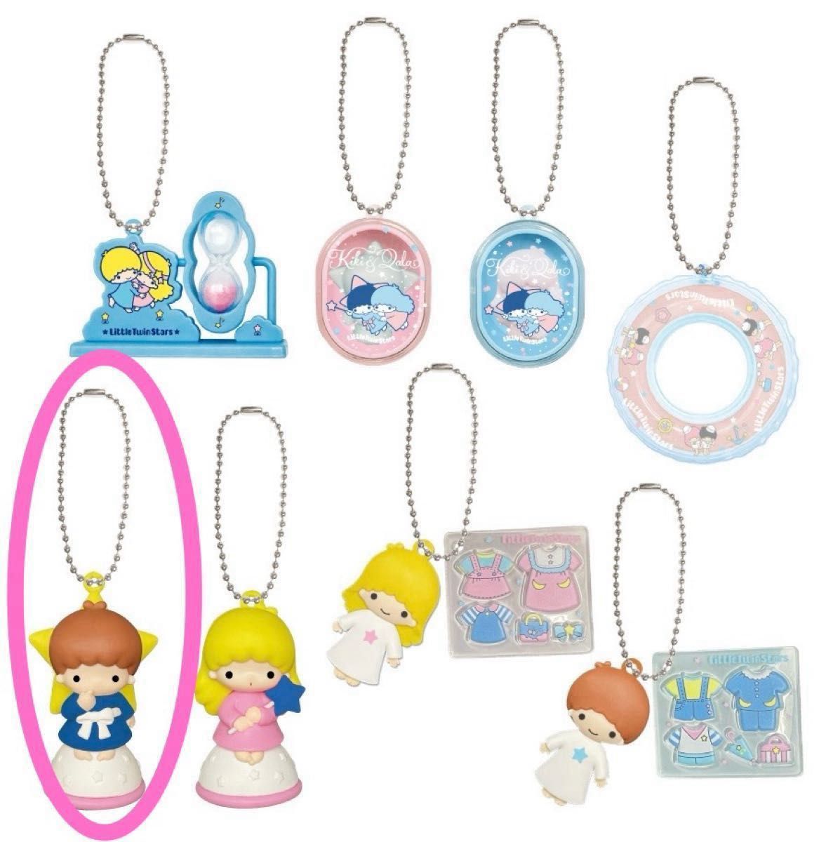①キキララ リトルツインスターズ 50周年 シークレットミニチュア