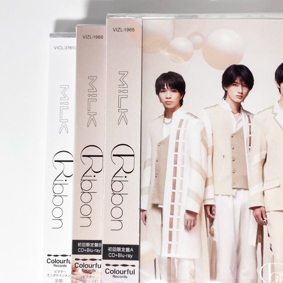 タイムセール クーポン併用可 未開封 M LK Ribbon 初回盤A 初回盤B