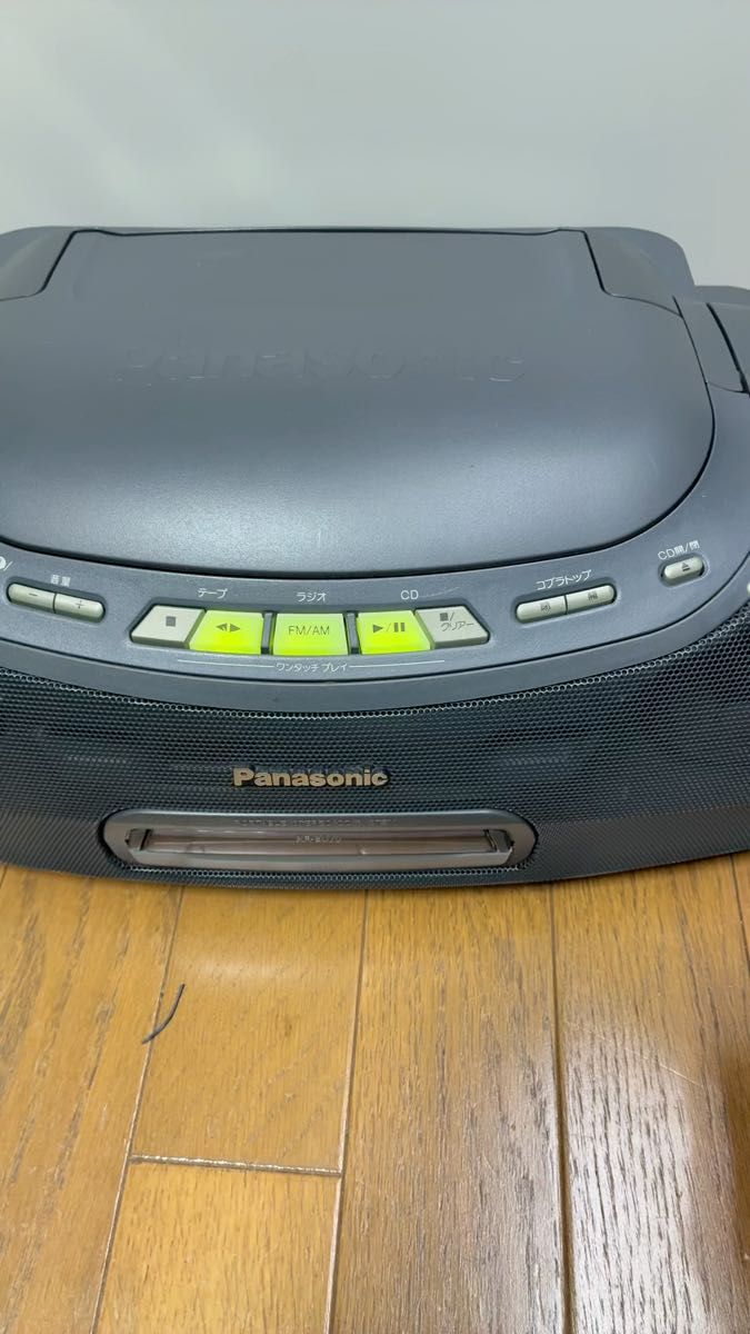 希少・1997年製】Panasonic RX-ED77 コブラトップ・CDラジカセ｜Yahoo