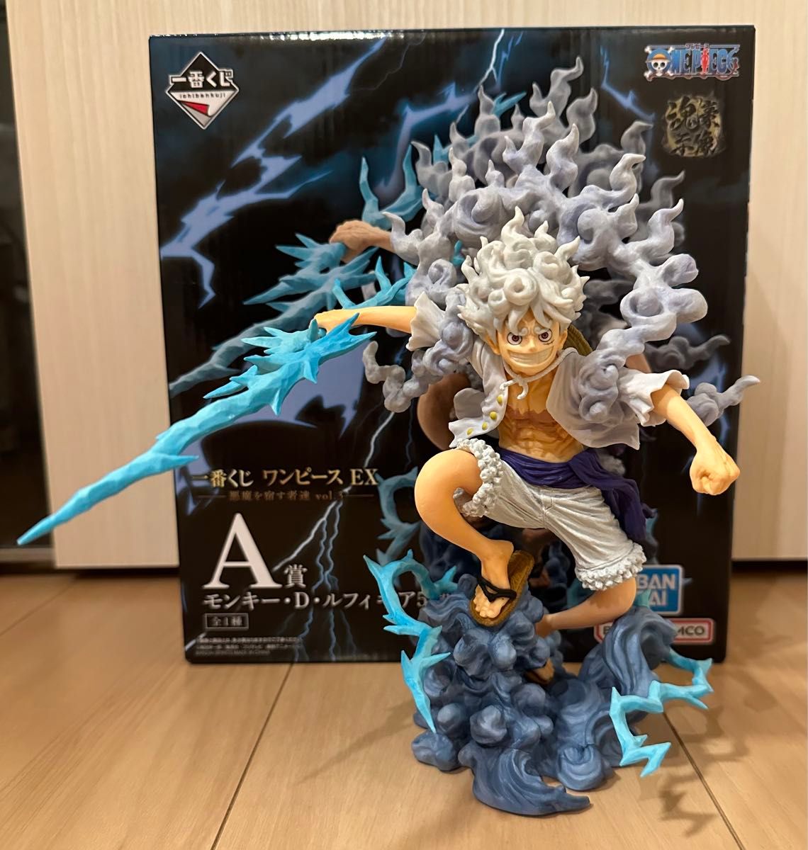 一番くじ ワンピース 悪魔を宿す者達 A賞 モンキー D ルフィ ギア5 魂