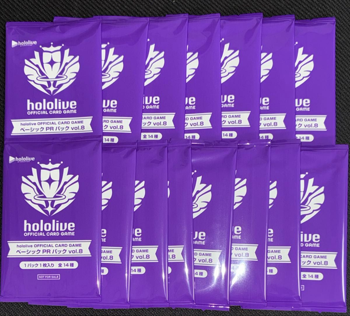 ホロライブ ホロカ ベーシックPRパック vol 8 未開封 プロモ 15パック