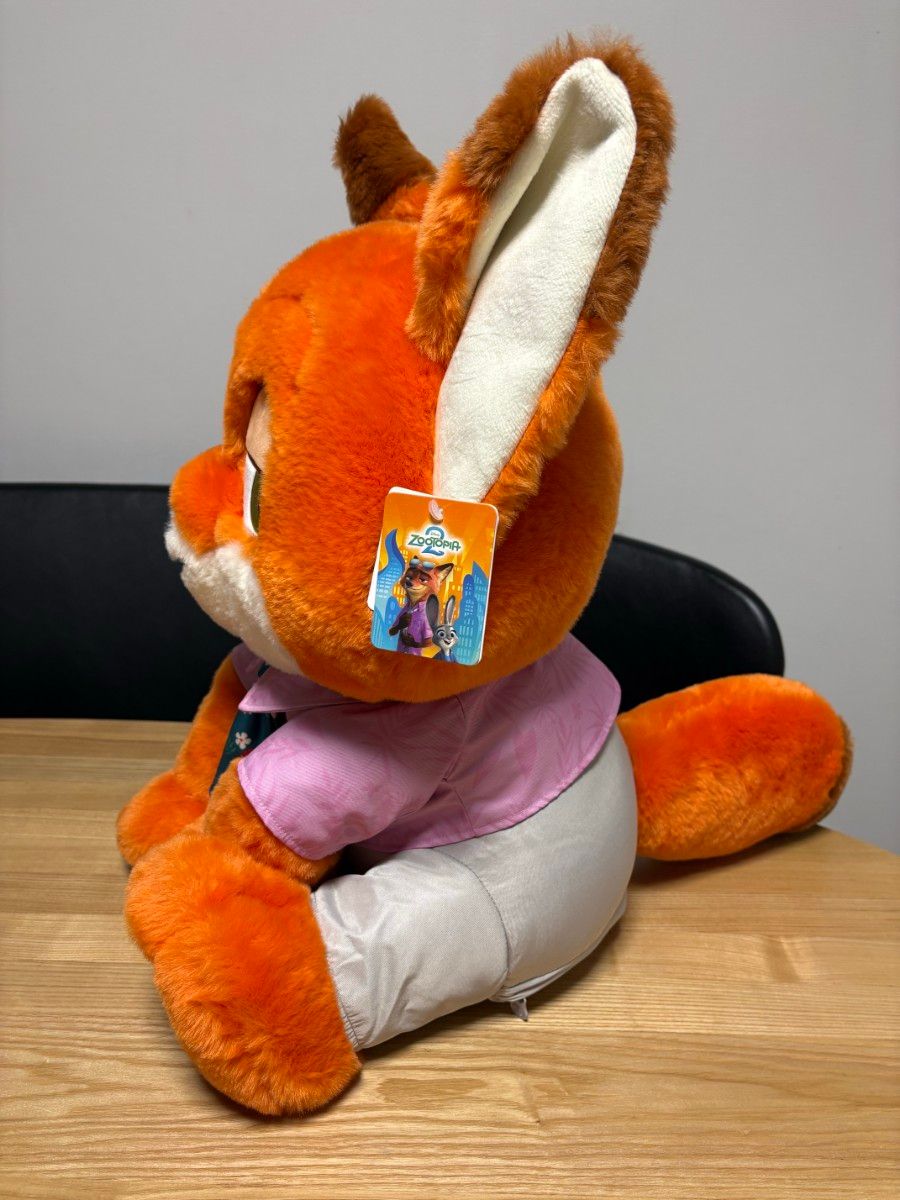 ニック・ワイルド】ズートピア2 ぬいぐるみ ブランケット付き コストコ