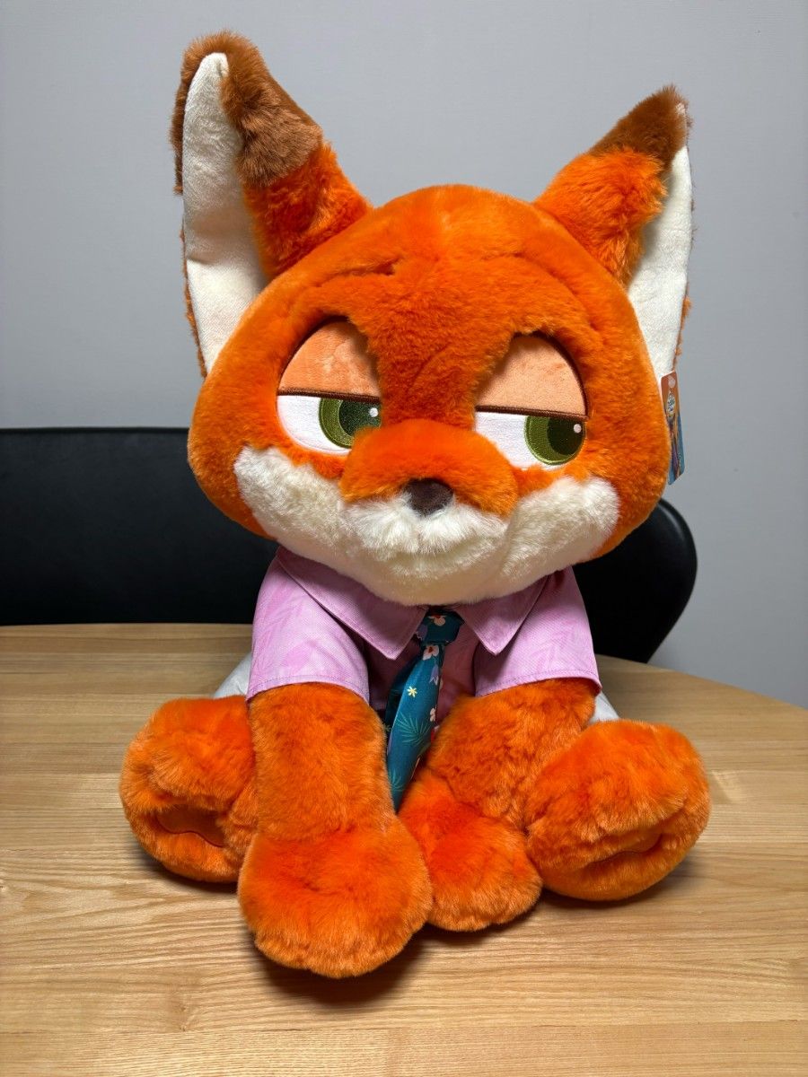 ニック・ワイルド】ズートピア2 ぬいぐるみ ブランケット付き コストコ