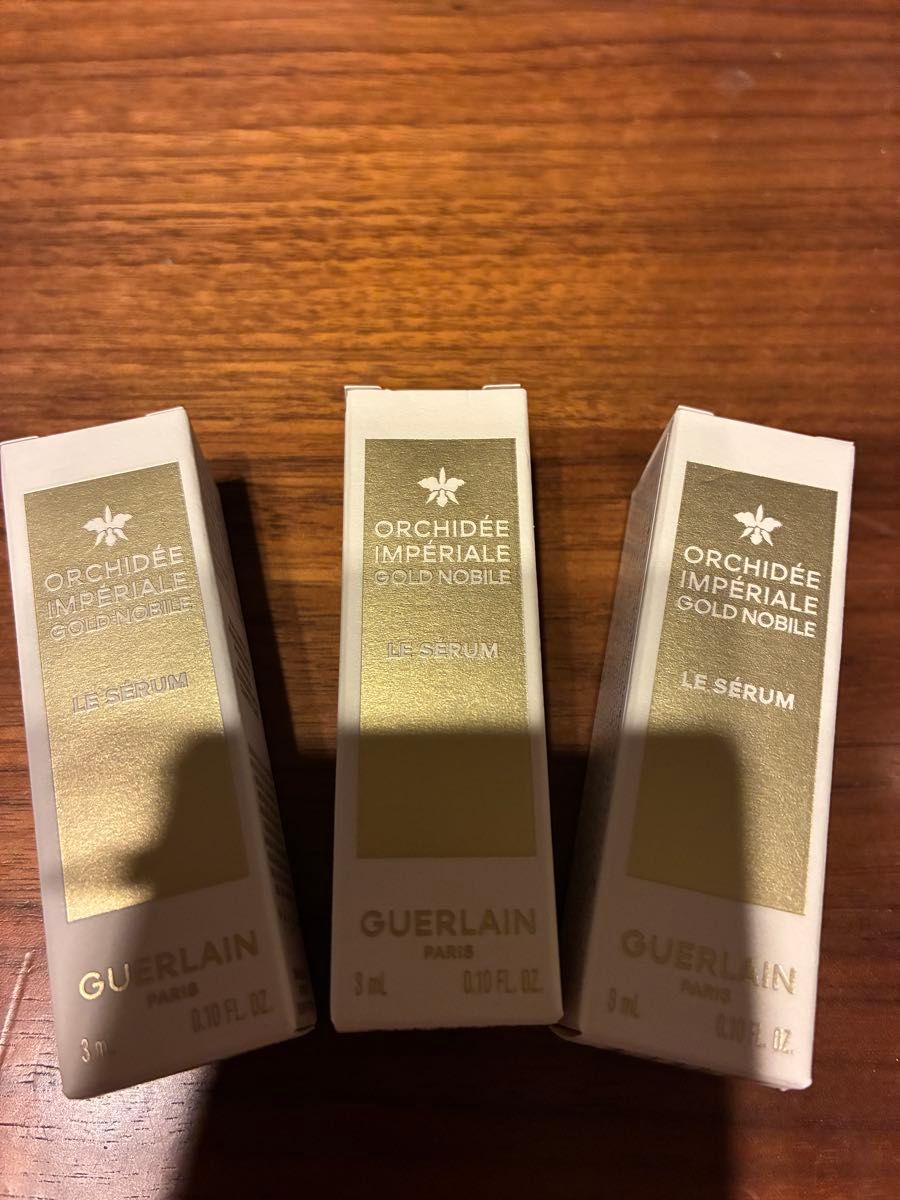 ゲラン オーキデ アンペリアル ゴールドノビレ ザセロム サンプル 3本