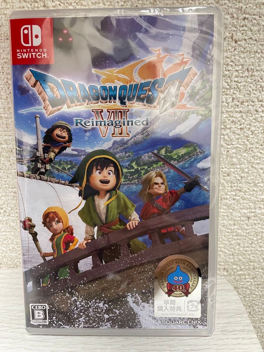Switchソフト ドラゴンクエスト7 Reimagined早期購入特典付き
