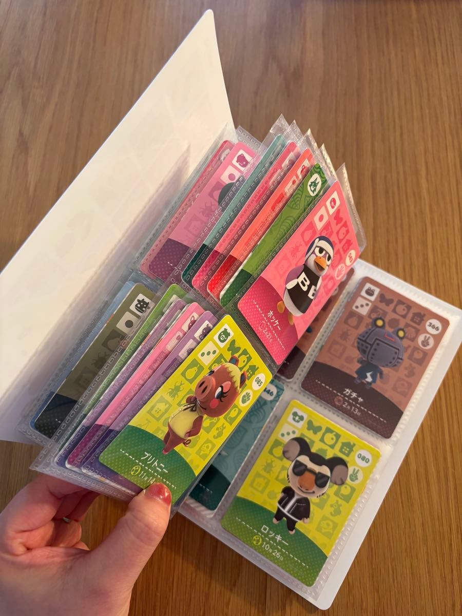 ファイル付き どうぶつの森 amiiboカード まとめ売り 複数枚セット
