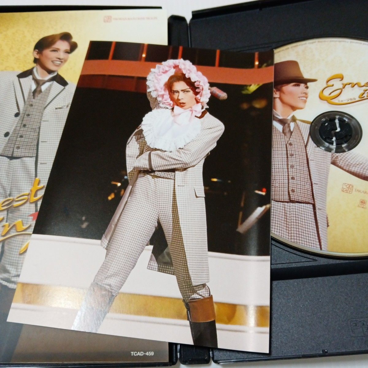 宝塚 花組 アーネスト・イン・ラブ 明日海りお DVD ポストカード付