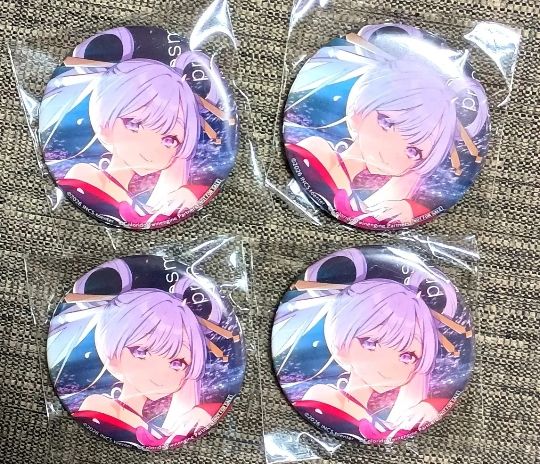 未開封/激レア品/非売品】超かぐや姫 CD 特典 缶バッジ ヤチヨ 4個