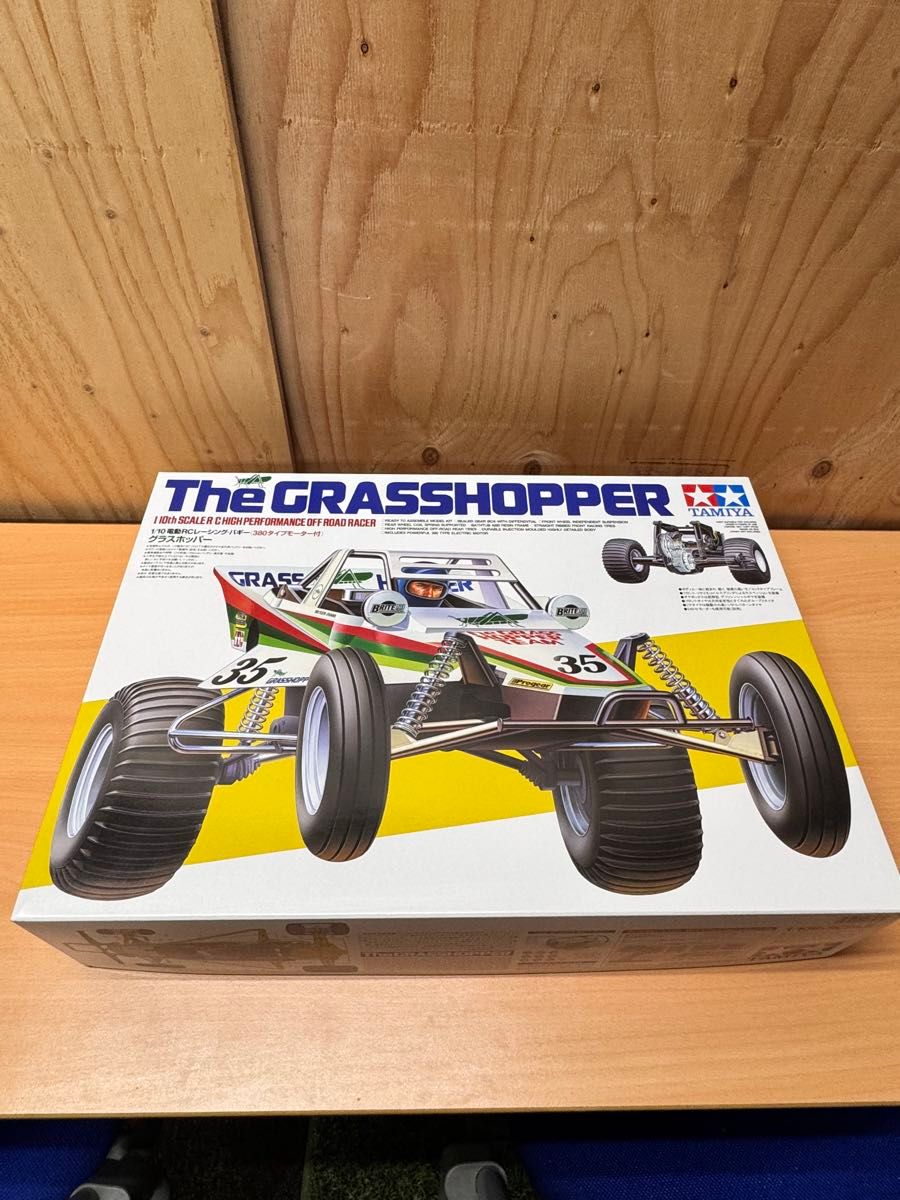 タミヤ グラスホッパー 1/10 電動RCレーシングバギー 380タイプ