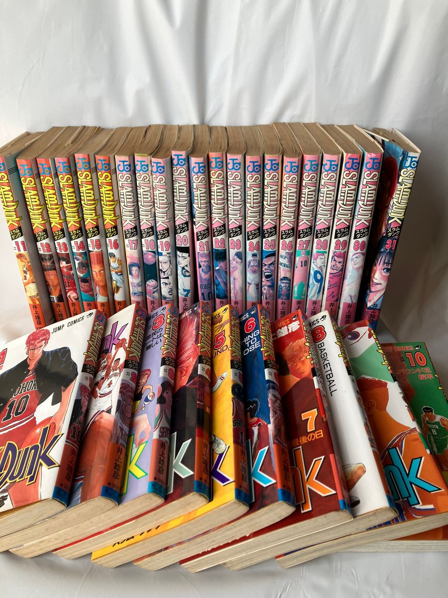 スラムダンク 全31巻セット 初版多数（23冊第1刷）ヤケあり 通読可