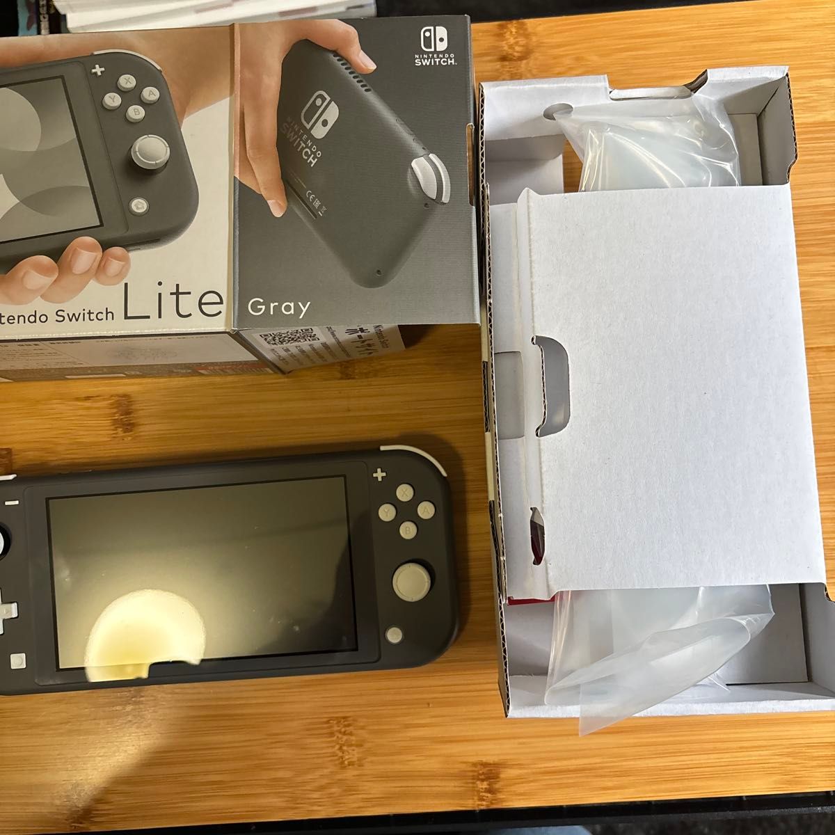 2026年2月購入 Nintendo Switch Lite グレー 本体 ほぼ未使用 付属完品