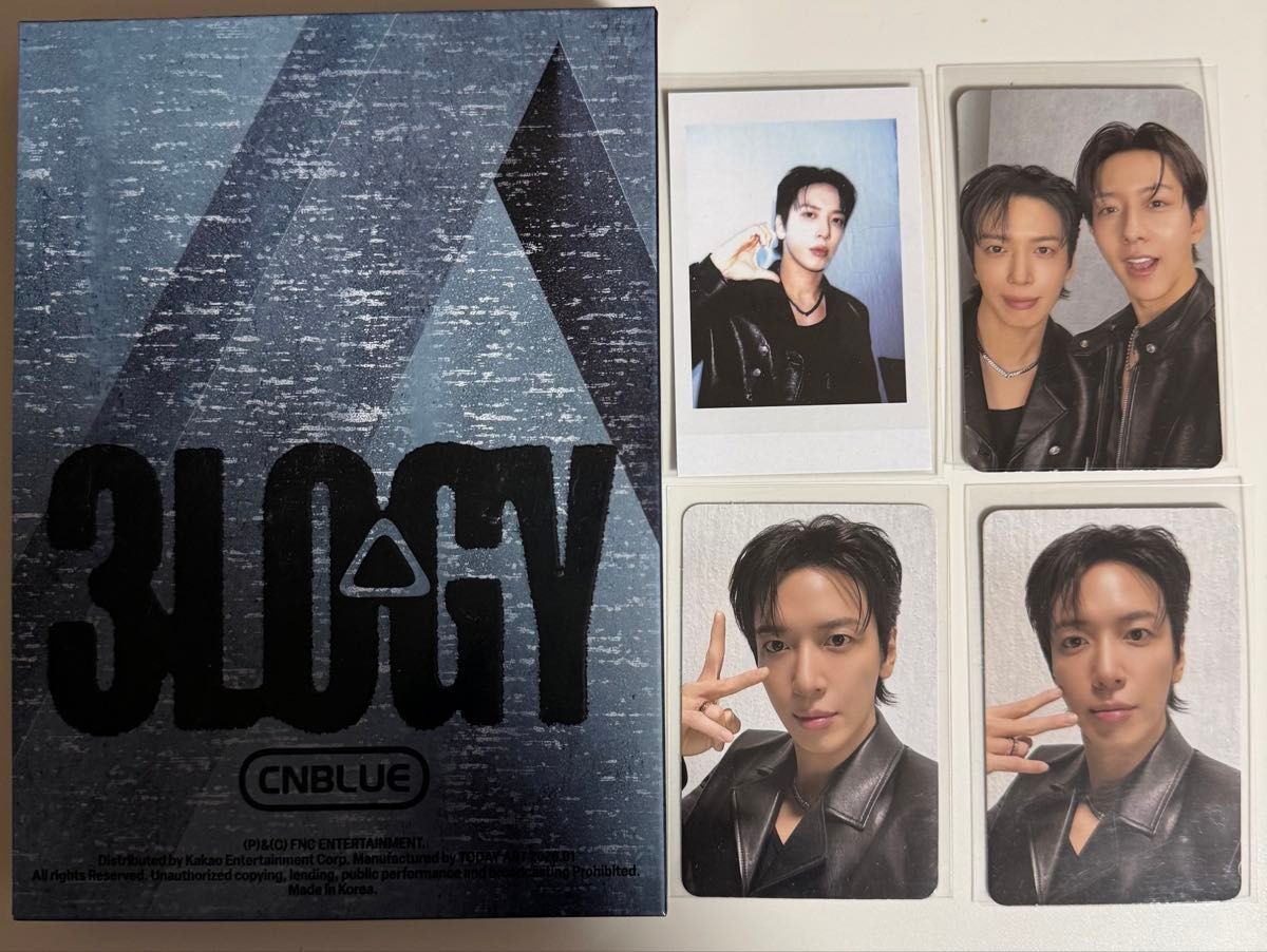 CNBLUE 3RD ALBUM 3LOGY SLEEVE VER 封入トレカ ヨンファ ジョンシン