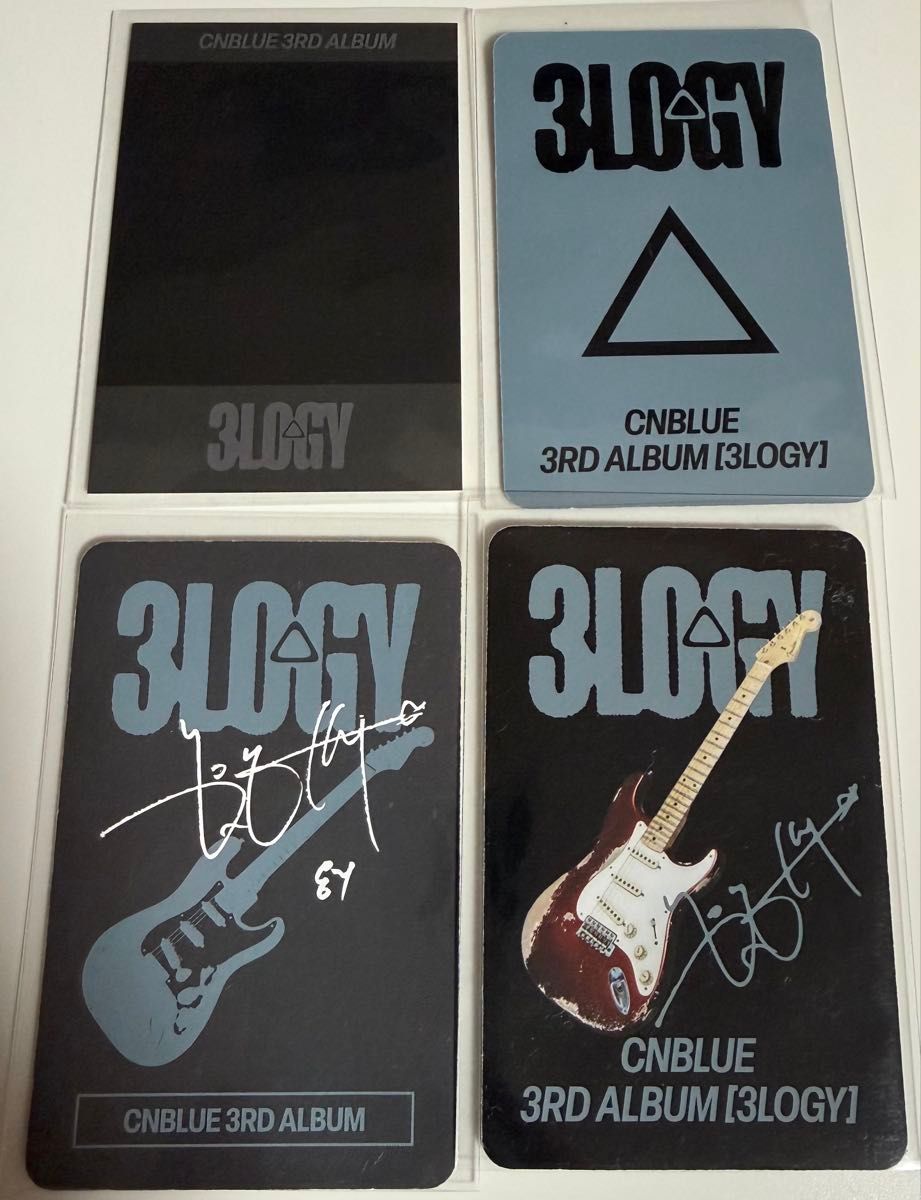 CNBLUE 3RD ALBUM 3LOGY SLEEVE VER 封入トレカ ヨンファ ジョンシン