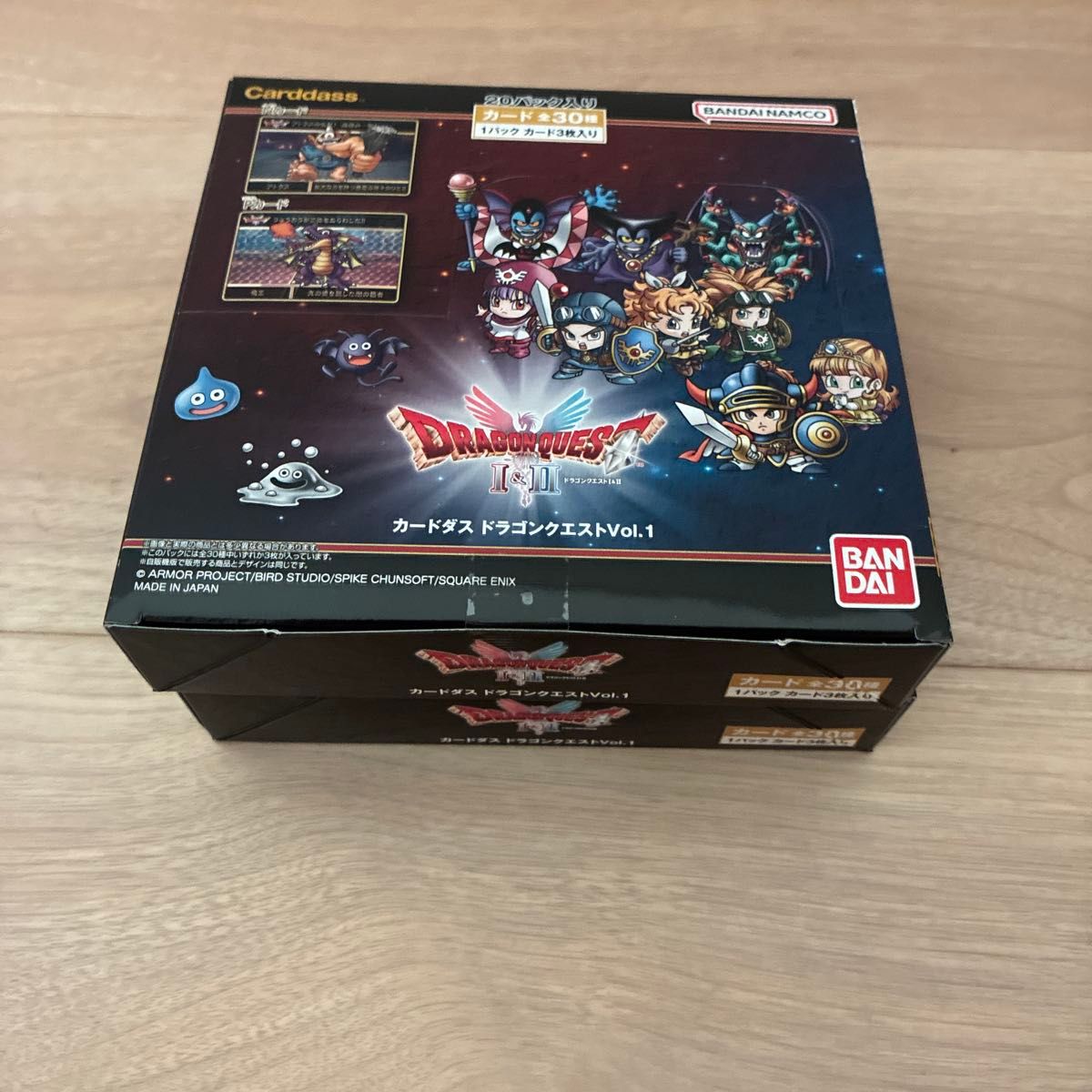 ドラゴンクエスト カードダス Vol 1 20パック入り 未開封2BOX｜Yahoo