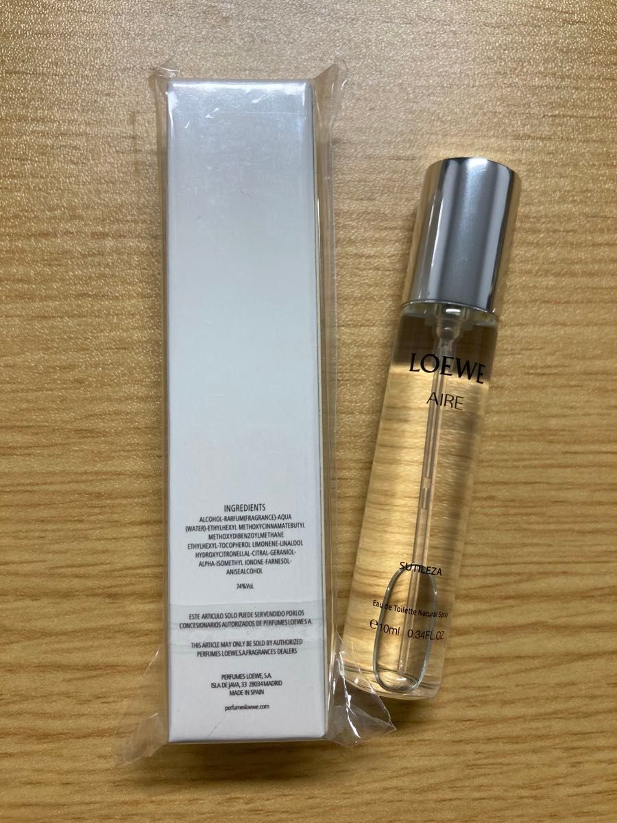 新品 LOEWE ロエベ AIRE SUTILEZA 10ml 香水｜Yahoo!フリマ（旧PayPay