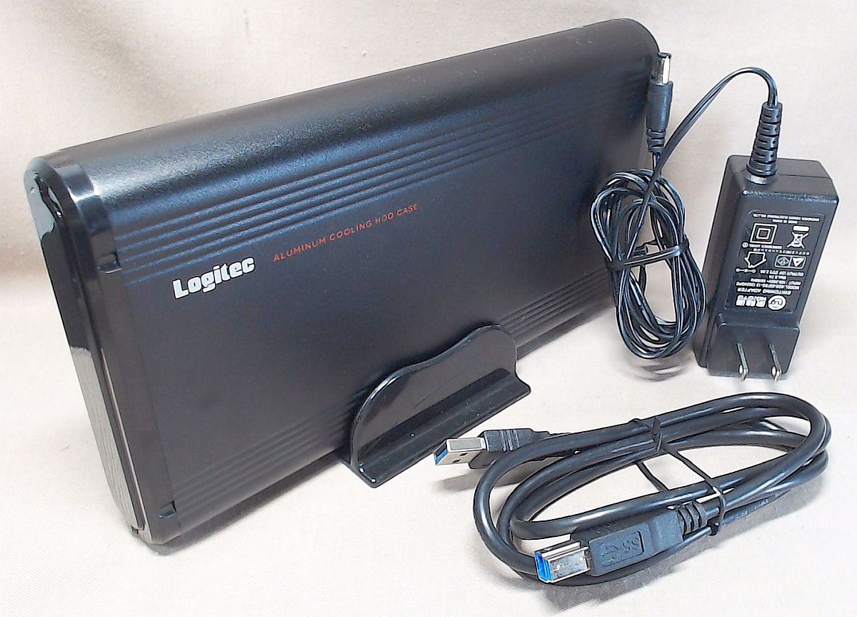 Logitec 6TB USB3 HDDケース LGB-EKU3 + Martial MAL36000SA FFF