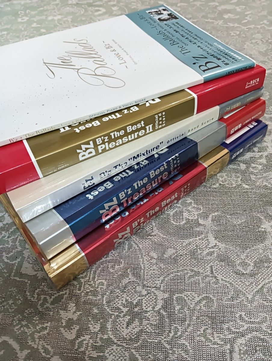 B'z バンドスコア ビーズ 初版 帯付き Pleasure Treasure Mixture