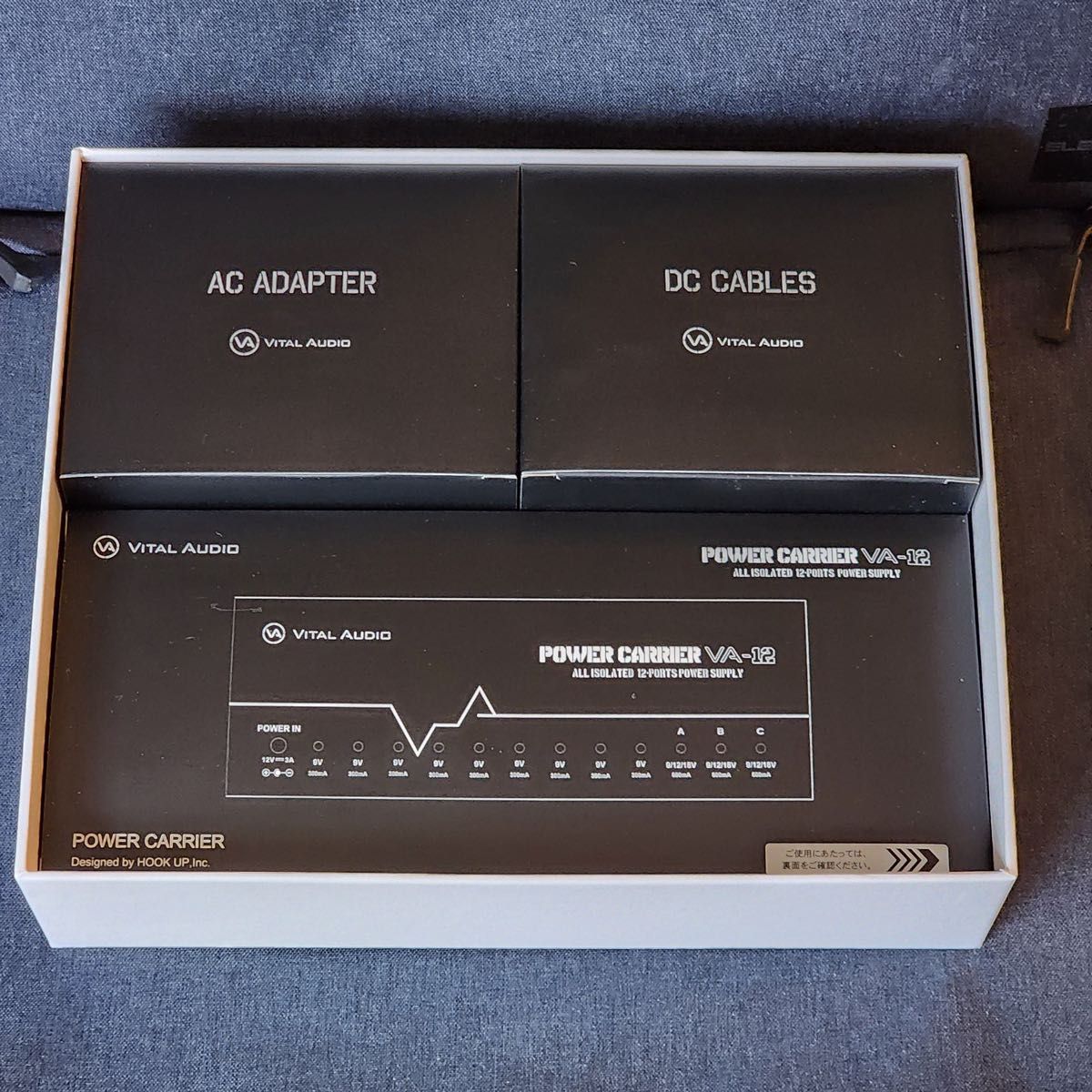 美品】Vital Audio POWER CARRIER VA-12 パワーサプライ DCケーブル未