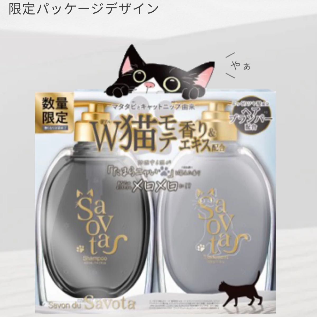 2026猫の日限定 猫にモテる サボンドニャボタ シャンプー