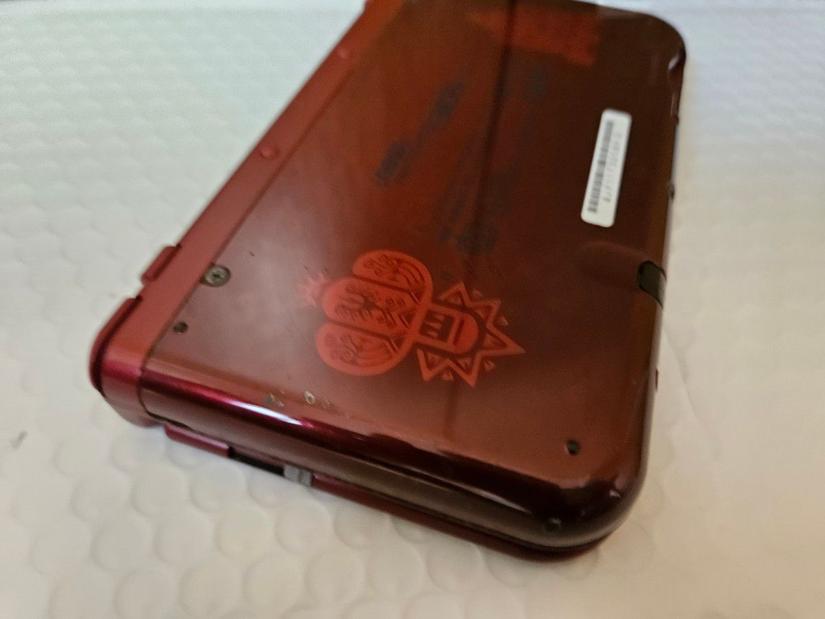 NEW 3DS LL new3dsll 本体 ジャンク品 モンスターハンタークロス
