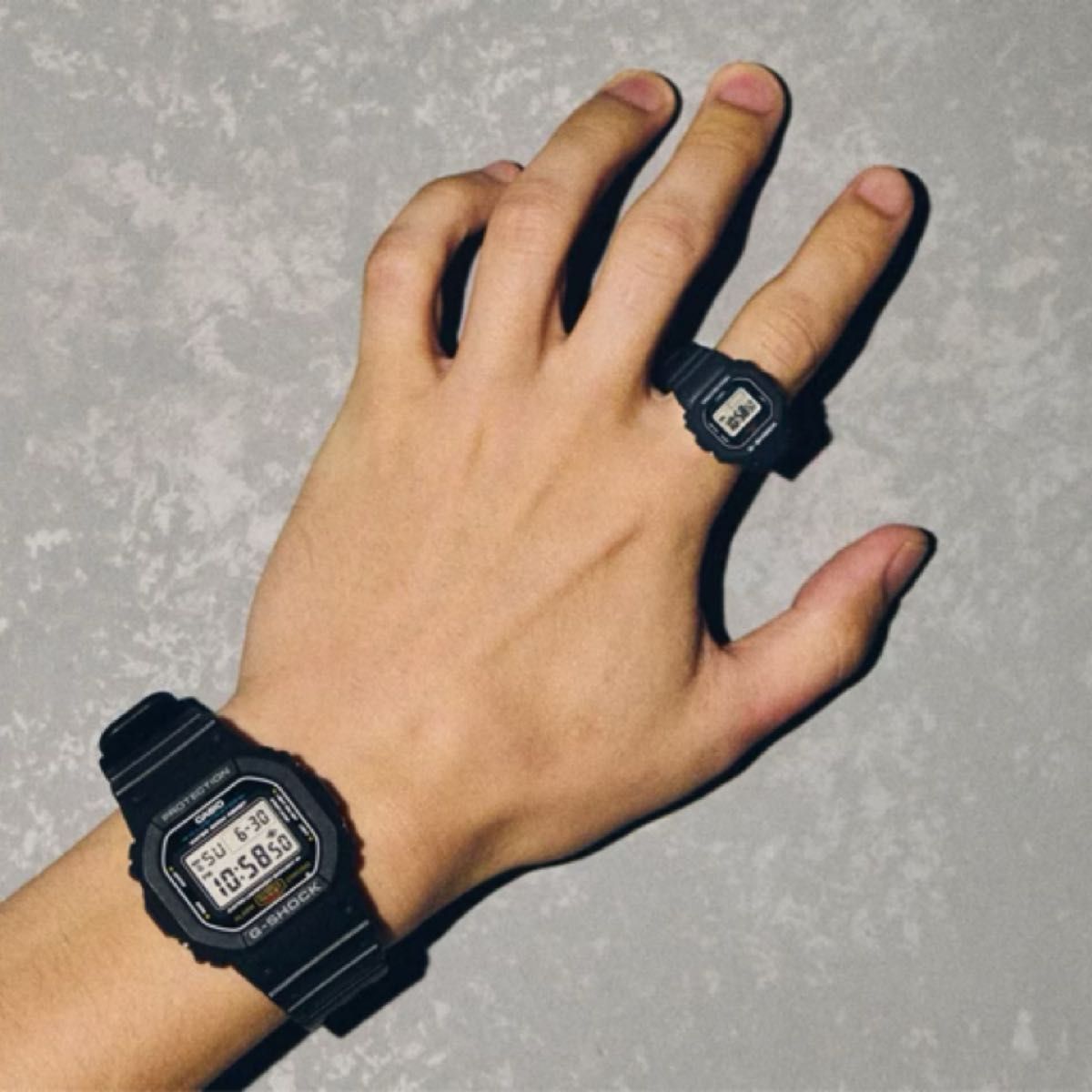 CASIO G-SHOCK Nano 黒 新品未使用 カシオ リングウオッチ RING WATCH