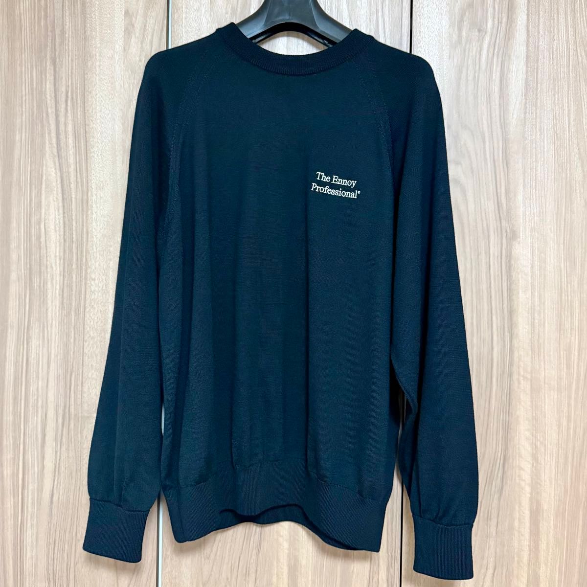 ENNOY MERINO WOOL SWEATER (BLACK) Sサイズ エンノイ ブラック｜Yahoo