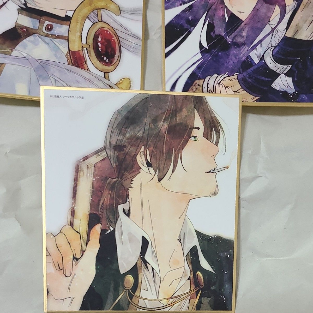 葬送のフリーレン Blu-ray 特典 アベツカサ先生描き下ろしミニ色紙 全7