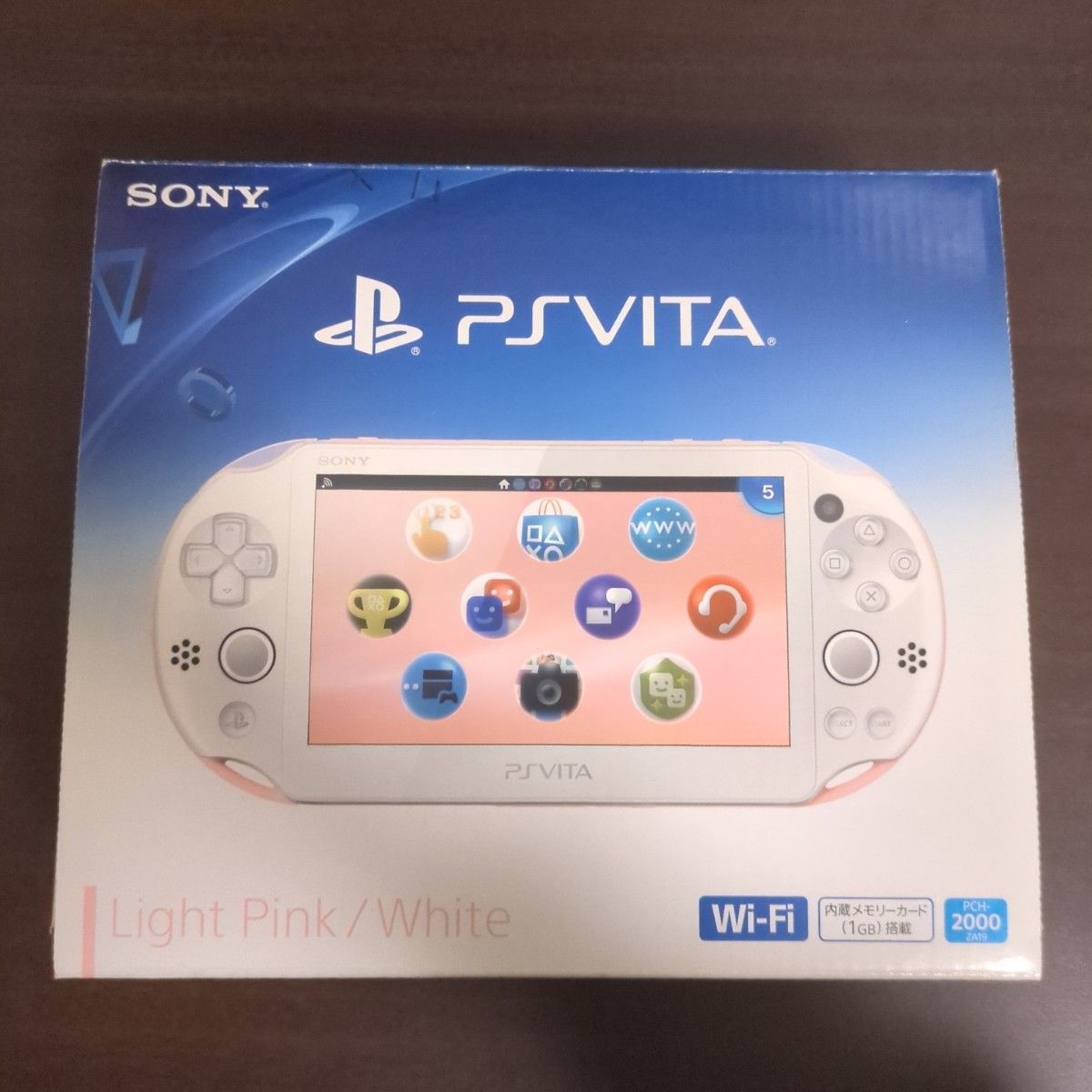 PSVita 2000 ライトピンク 本体 箱付き 美品 美品】 PlayStation Vita