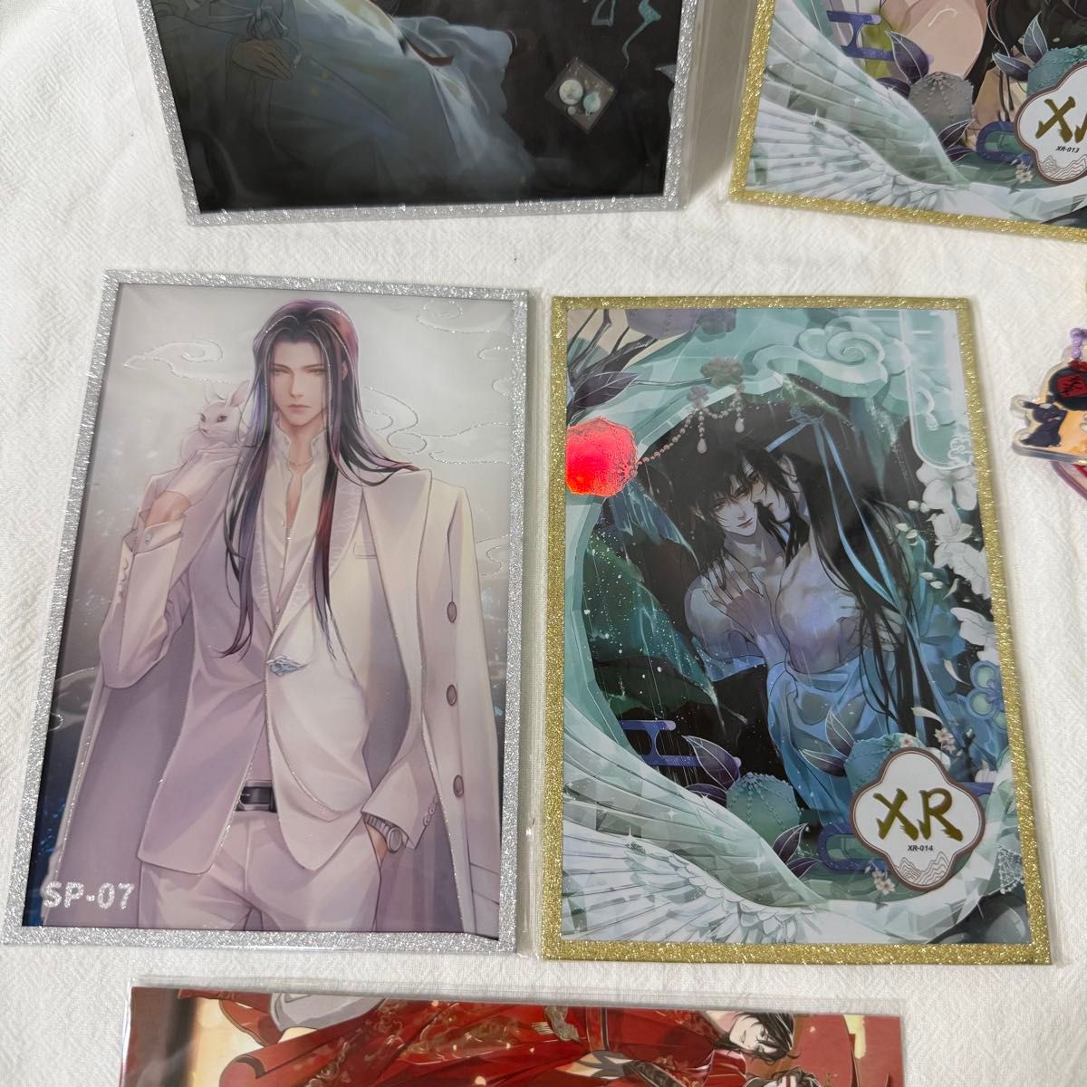 魔道祖師 魏無羨 藍忘機 色紙 グッズ しおり アクリルキーホルダー