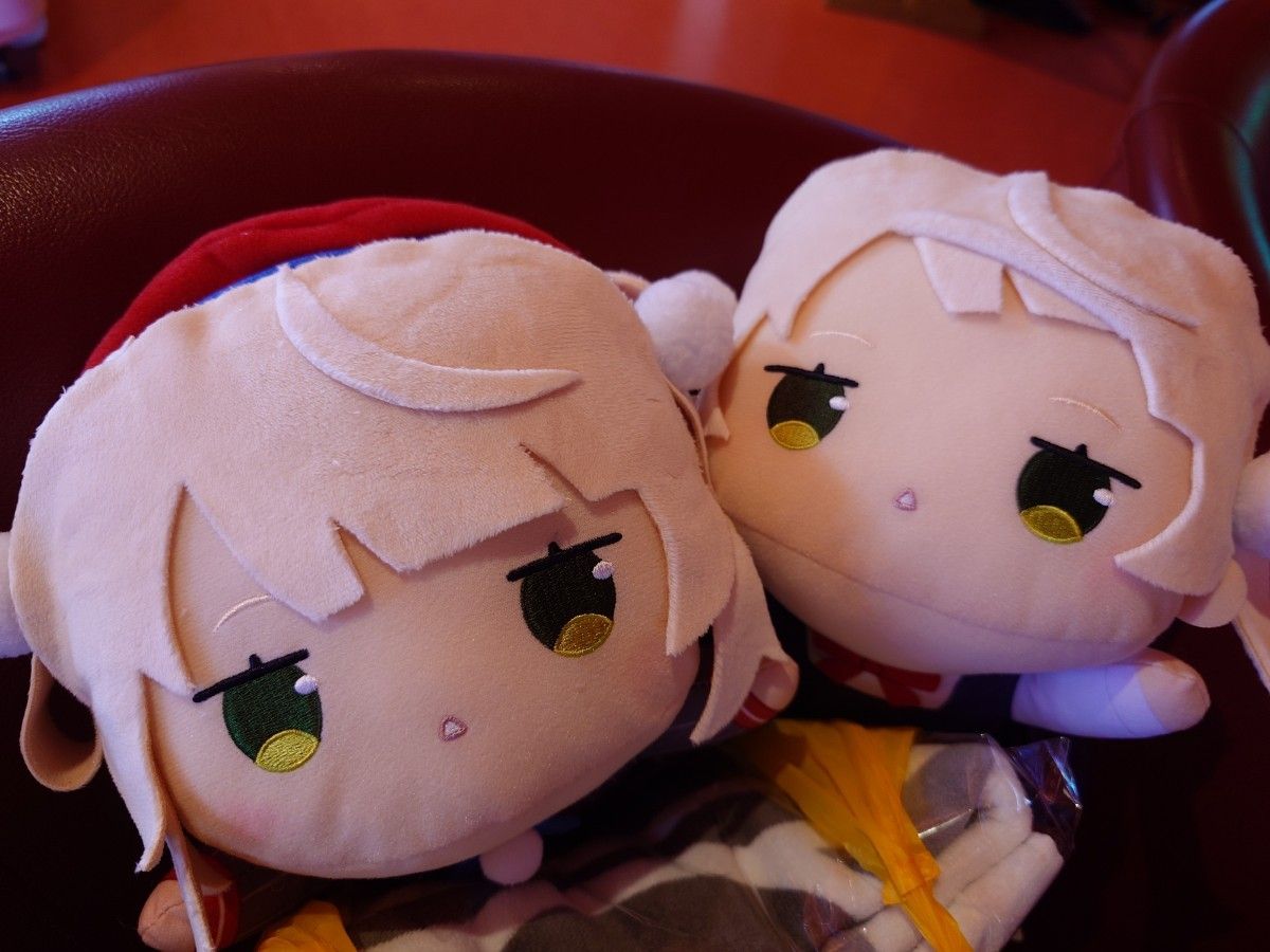 しぐれうい 寝そべりBIGぬいぐるみ 2種類セット｜Yahoo!フリマ（旧