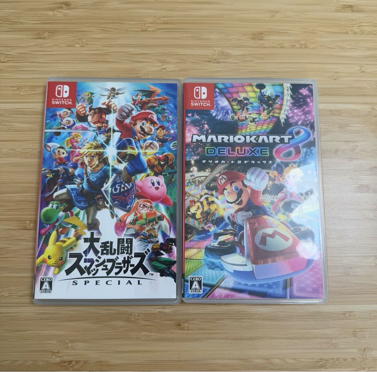 迅速発送 Switch マリオカート8デラックス 大乱闘スマッシュブラザーズ